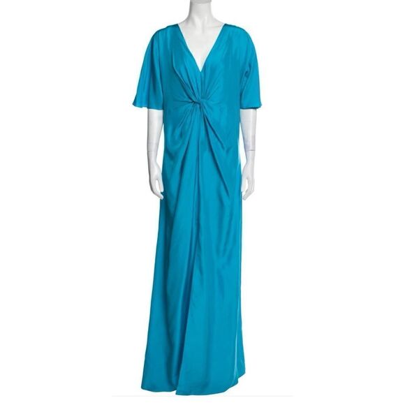 Ralph Lauren Black Label Silk Long
 Dress Size 8 / excellent - Picture 1 of 9